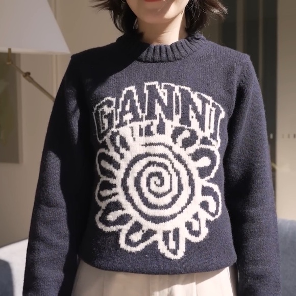 Ganni Graphic sweater XXS - Picture 5 of 6